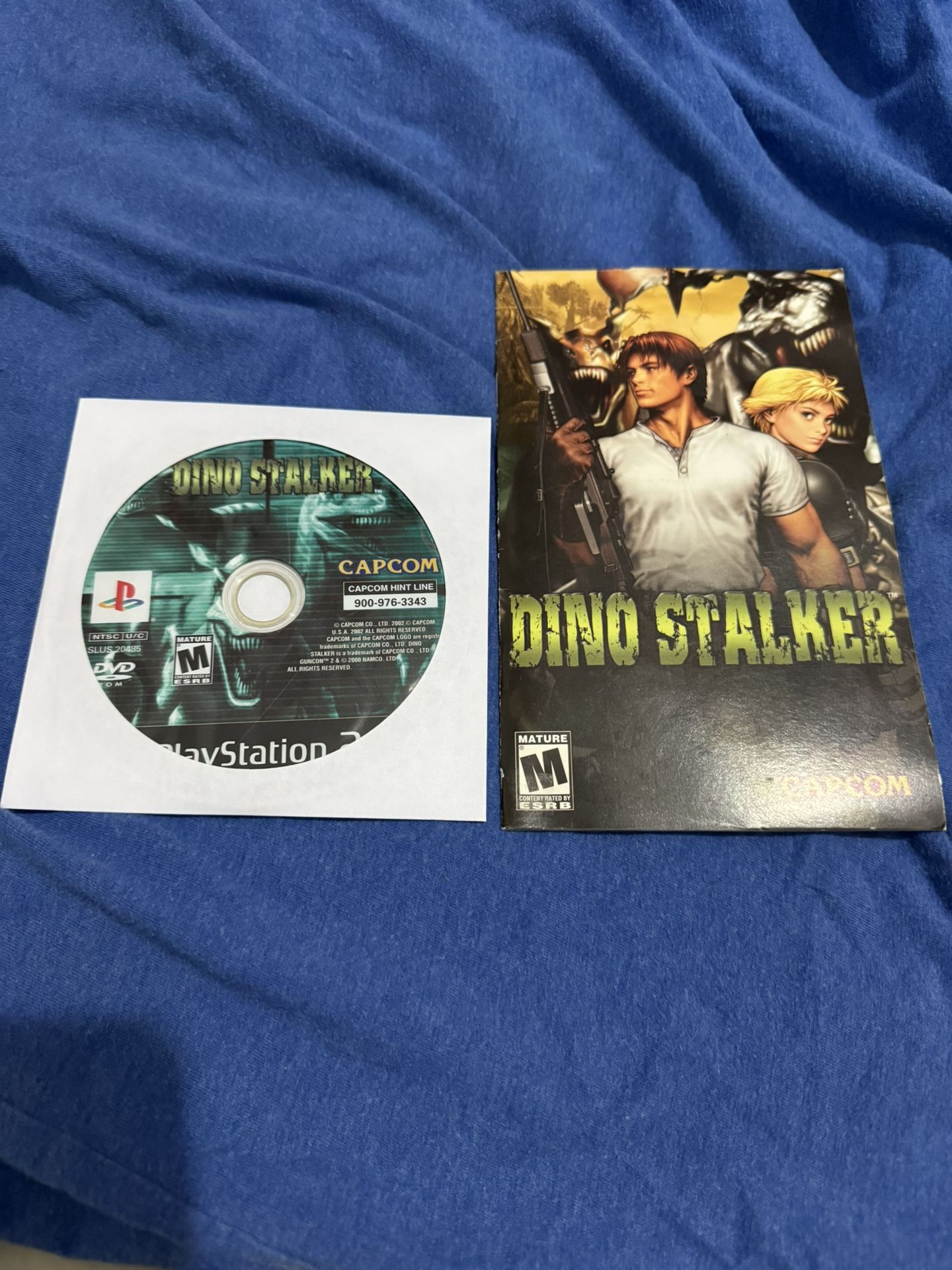 Playstation 2 Game : Dino Stalker