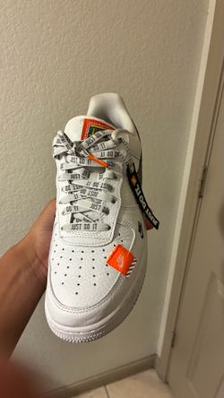 Nike Air Force 1 Just Do It Pack Jdi White Black Orange