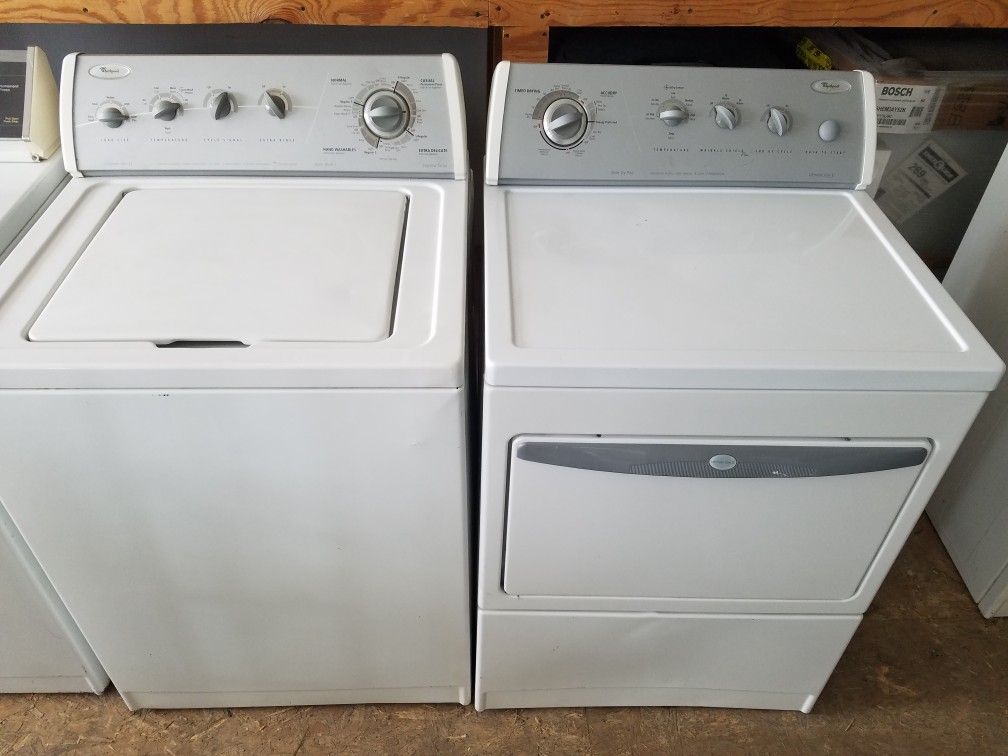 Washer and Dryer