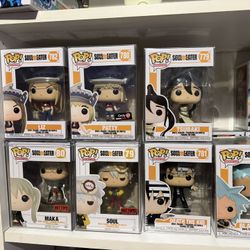 Soul Eater Funko Pop Set