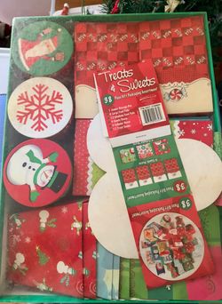 Christmas bags and gift tags