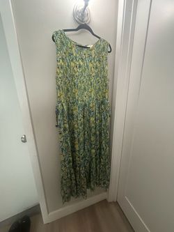 Floral Sleeveless Maxi Dress size 2x