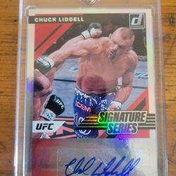 Chuck Liddell 2022 Autograph Ufc Card Donruss Panini
