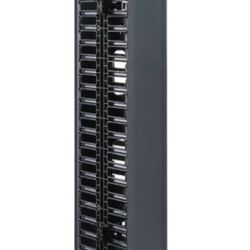 Panduit WMPVF45E Vertical Single-Sided Manager ABS 45RU 4.9" Wide Black