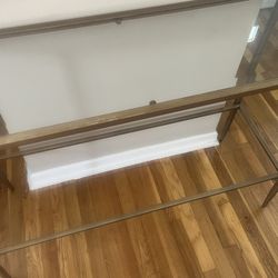 Console Table And Clock 