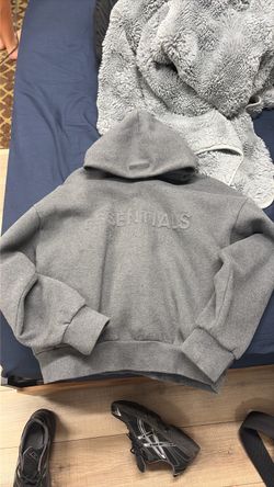 Fear of God Essentials Grey Hoodie