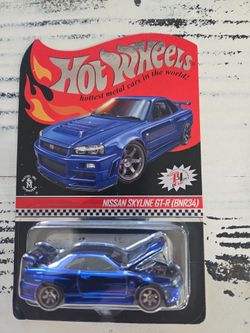 Hot wheels rlc 2019 nissan skyline GT-R BNR34