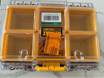 DEWALT TOUGHSYSTEM 2.0 6- Compartment Small Parts Organizer Store SKU# 1005-619-293