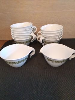 VINTAGE CORELLE COFFEE OR TEA CUPS BY CORNING