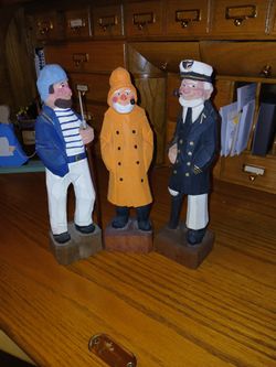 Hand Carved Wooden Figures