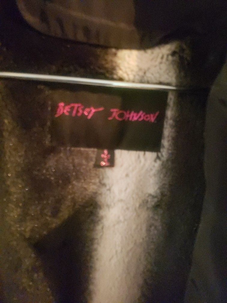Betsey Johnson Size S Coat