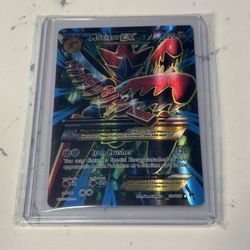 M Scizor EX FULL ART - XY BREAKpoint 120/122