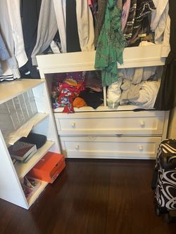 Take both dresser and bookshelf for $20