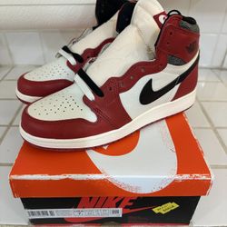 Jordan 1 Chicago Lost And found Size 7y
