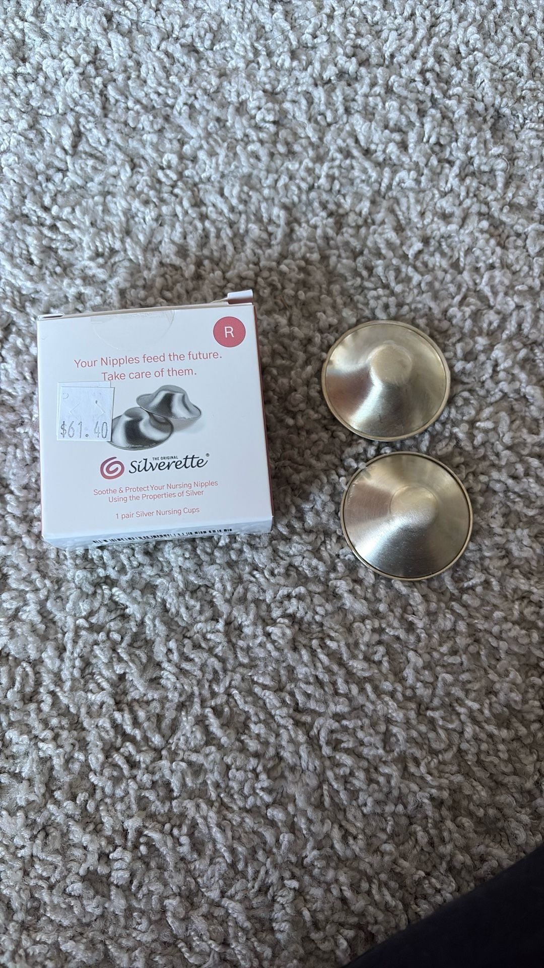 Silverette Nursing Cups – Gently Used, Excellent Condition