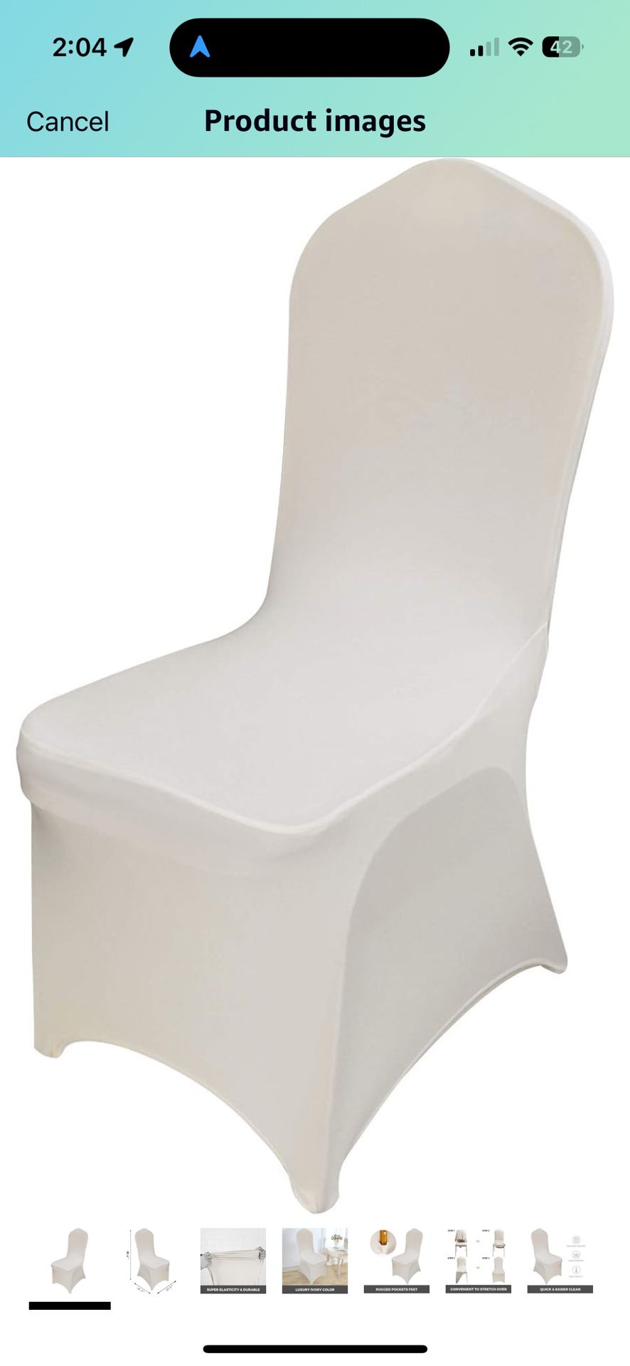 Chair Cover - Qty 100