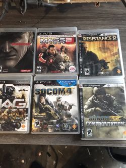 $10. Each Ps 3 GAMES available