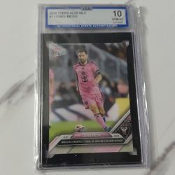 Lionel Messi Card . Gem Mint 10 