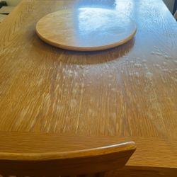 Free Dining Table, Chairs and Lazy Susie