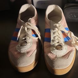 Gucci Web Accent Canvas Sneakers