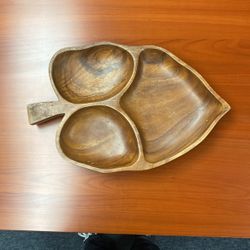 Authentic Hawaiian Monkey Pod Wooden Bowl / Dish
