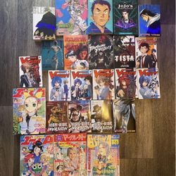 Huge Manga Lot Of Books! Vintage/new 