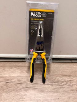 Klein tools  pliers  wire. 8”