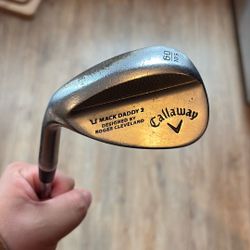 Callaway Mack Daddy 2 60 Wedge LH Golf Club
