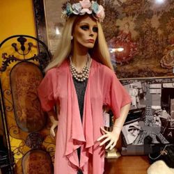 Fringed Shawl (Cape). Size S