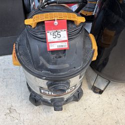 Ridgid  dry/ wet vacuum