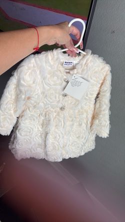 4T vanilla little girl coat