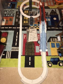 Thomas the Train set icy rails