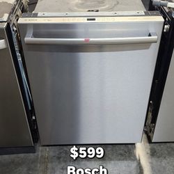 New Bosxh Stainless Steel Dishwasher