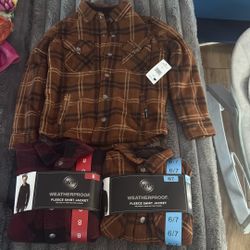 Weather proof Fleece Shirt Jacket 