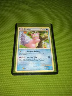Like Mint 2010 Slowbro Pokémon Game Card - 38/90