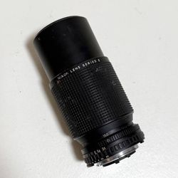 Nikon Series E 75-150mm f/3.5 Manual Focus Zoom Camera Lens