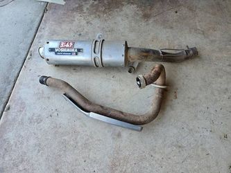 03-08 Suzuki LTZ400 Exhaust / Oil Tank / Bumper