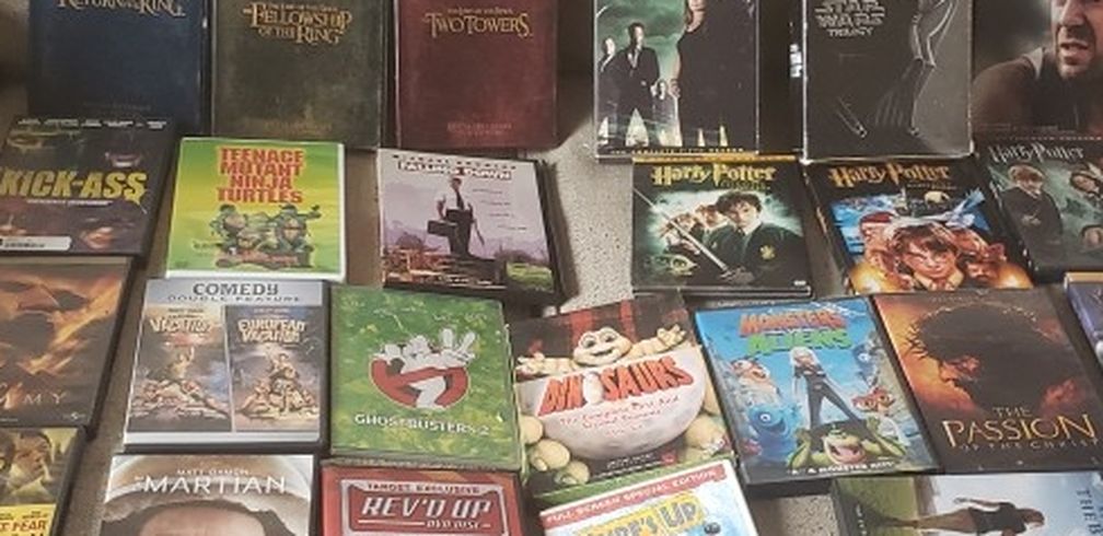 170+ Title Dvd Collection With Player