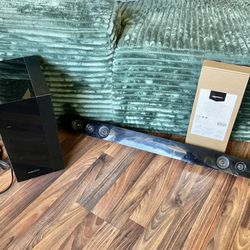Samsung Sound Bar And subwoofer