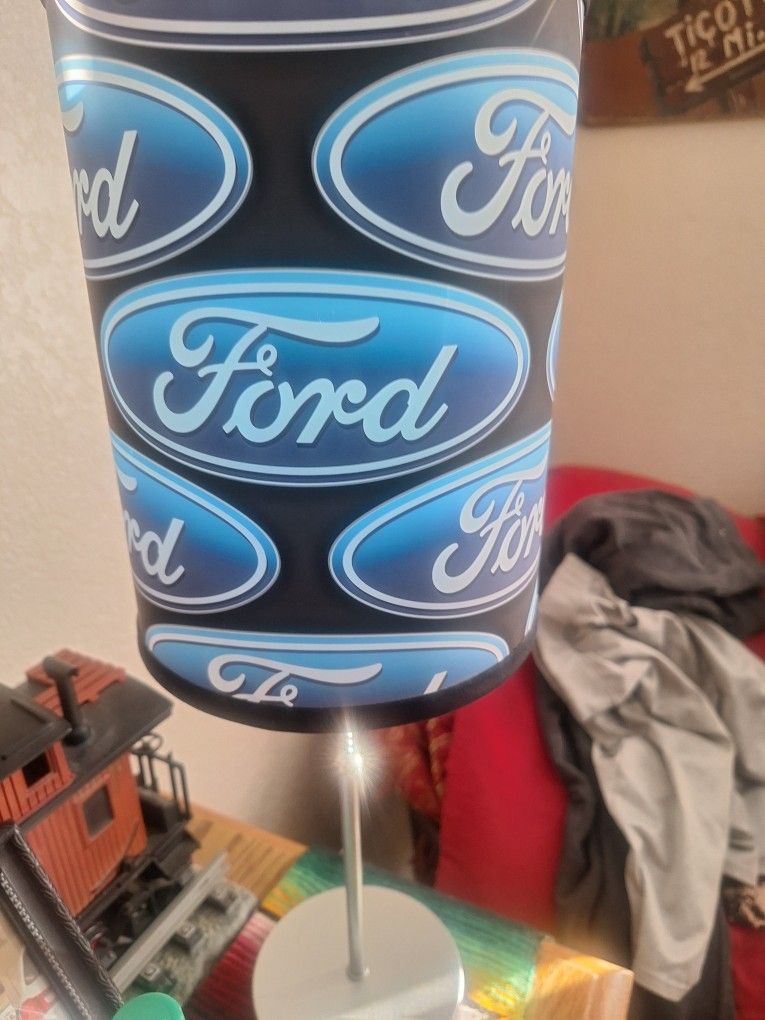 Man Cave Ford Lamps