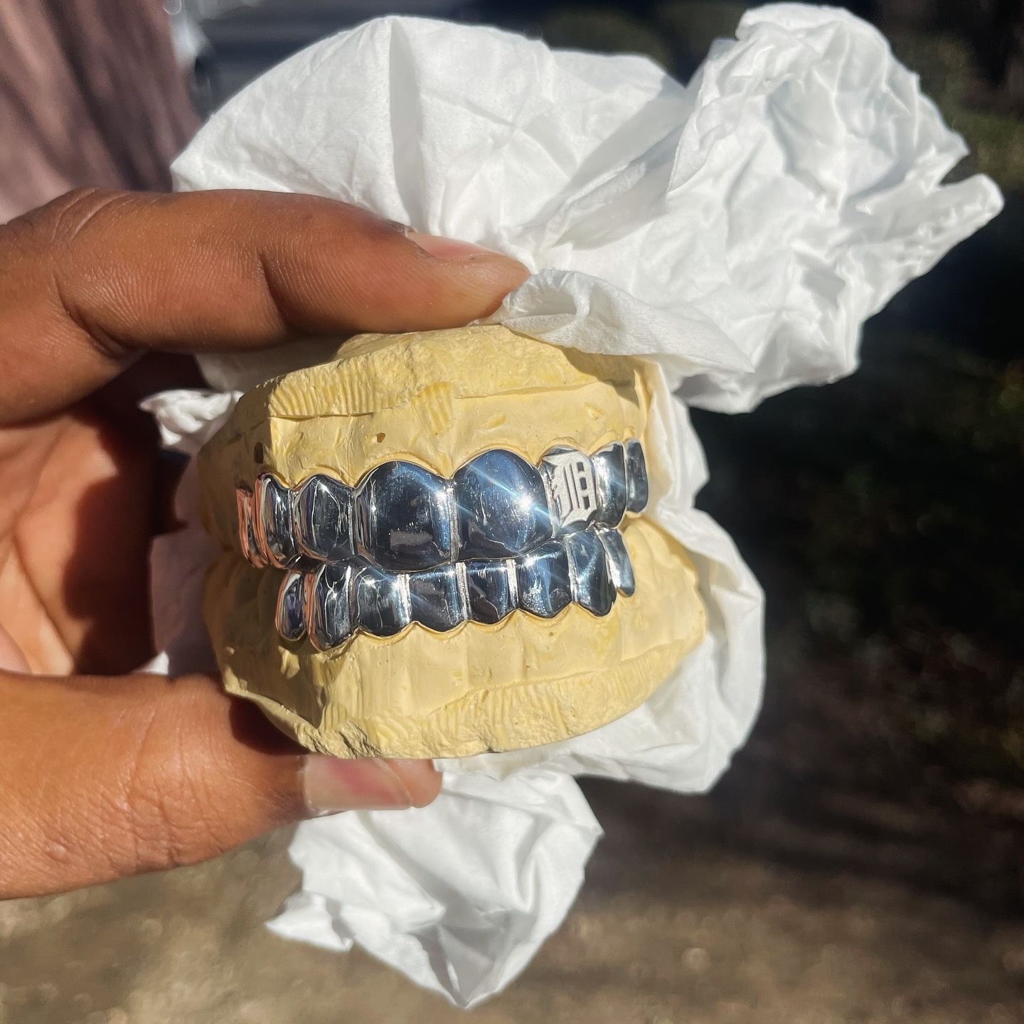 8 On 8 .925 Silver Grillz