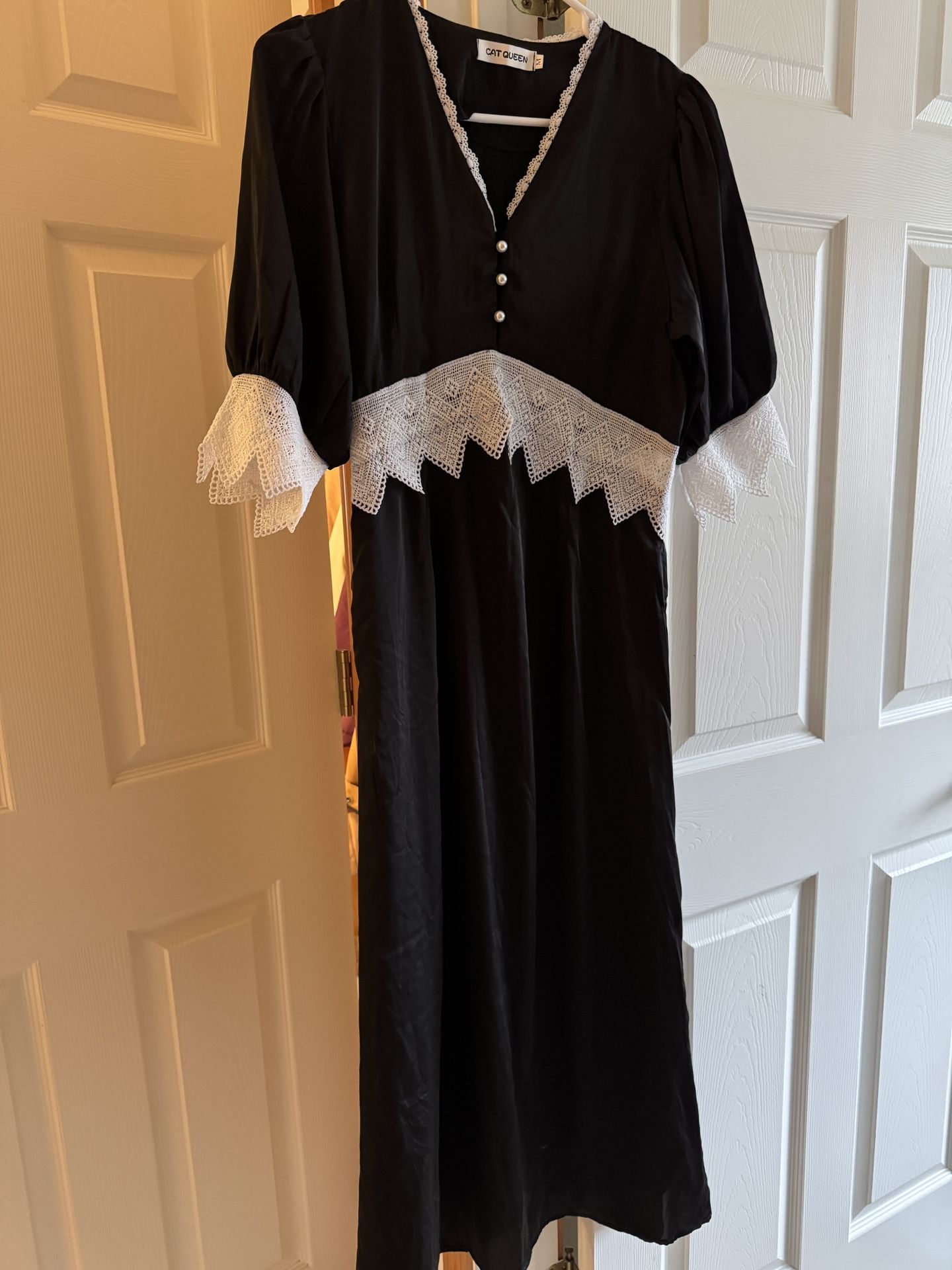 Black White Dress $10