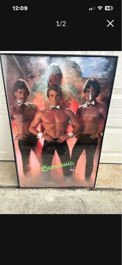 Ladies Night Chippendales Framed Poster-Reduced Again
