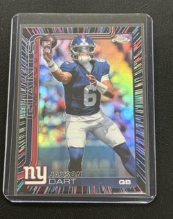 2025 Topps Chrome Jaxson Dart Neon Pulse Refractor Rookie SSP