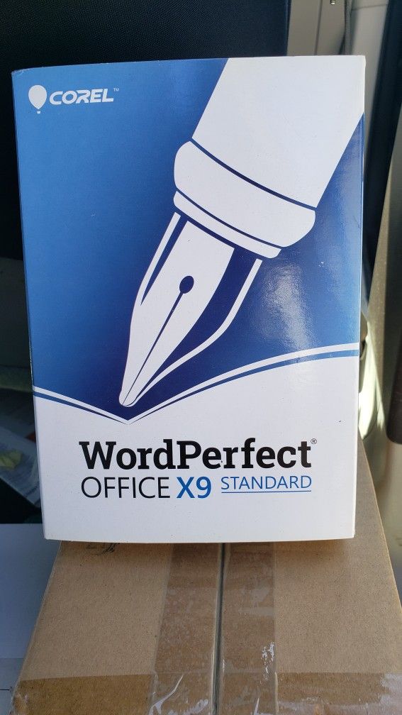 WordPerfect Corel Office X9 Software Suite - Standard Edition