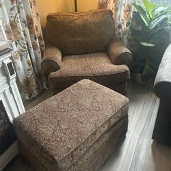 Chair And Ottoman 