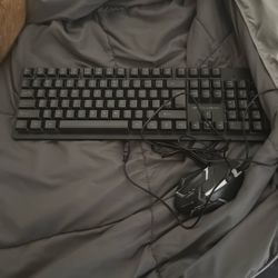 keyboard and mouse
