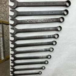 Proto 12 Point SAE Black Oxide Anti-slip Wrenches 