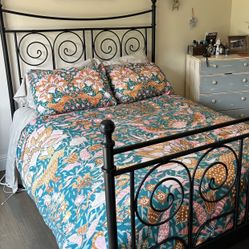 Full Size Metal Bed Frame And Mattress