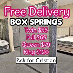 Box Springs  Twin box Full box  Queen box  King box  Bases para colchon  Box spring 